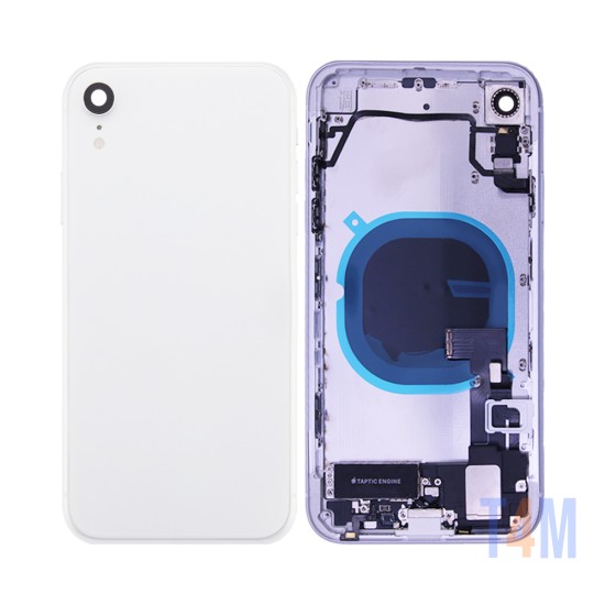 Tapa Traseira con Frame+Flex+Vibrator Apple iPhone XR Blanco